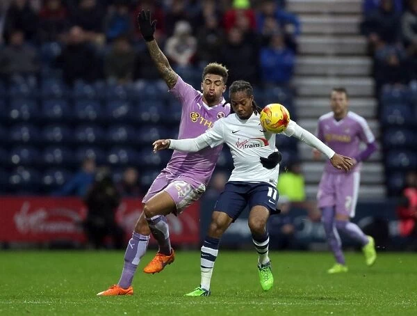 Battle for the Ball: Johnson vs. Williams in the Sky Bet Championship Clash at Deepdale