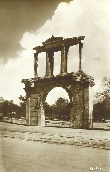 The Arch of Hadrian, Athens, Greece