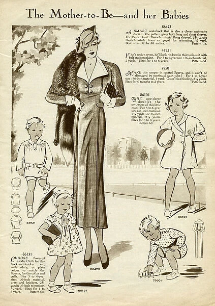 Maternity dress 1935