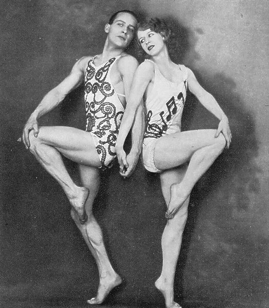 Portrait of the dancers Myrio and Desha, 1931