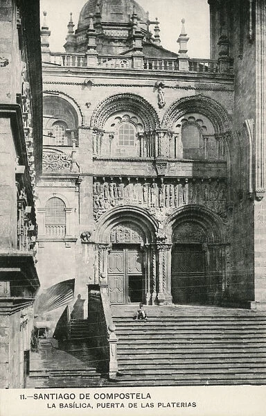 Santiago de Compostela - Basilica, Puerta de las Platerias