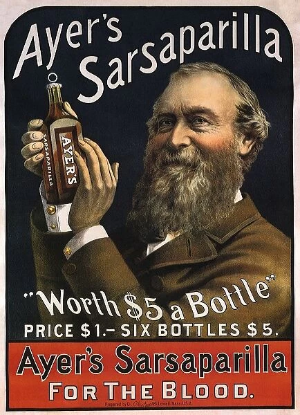 Sarsaparilla Ad Date: 1895
