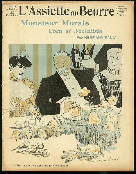 Cover of 'The Butter Plate', number 236, Satirique en Colours
