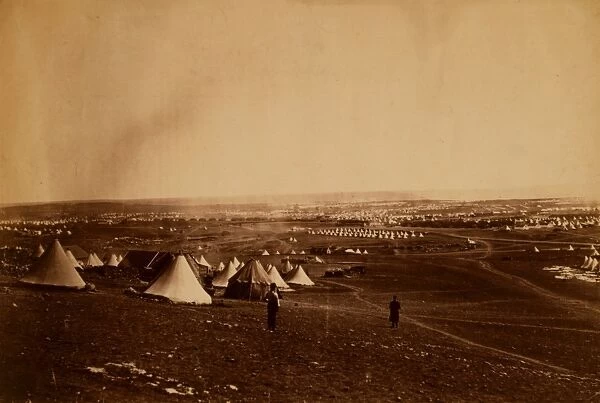 Cathcarts Hill, looking towards the Light Division & Inkermann, Crimean War