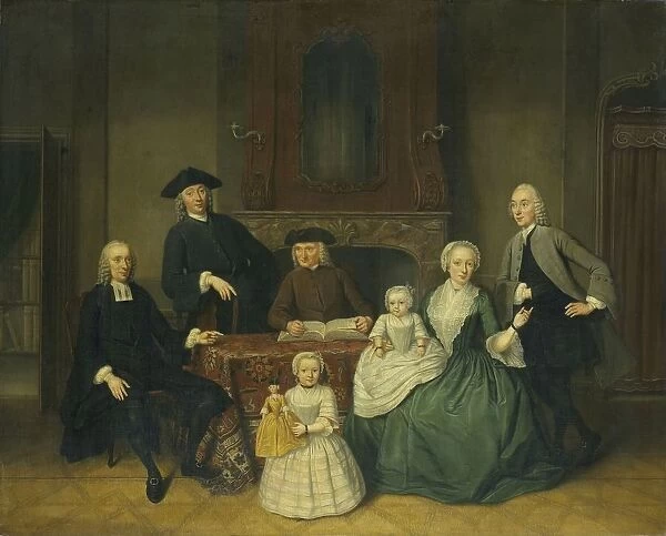 Portrait Brak Family Amsterdam Mennonites Family portrait