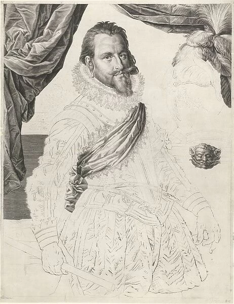 Portrait King Christian IV Denmark Norway Christian IV