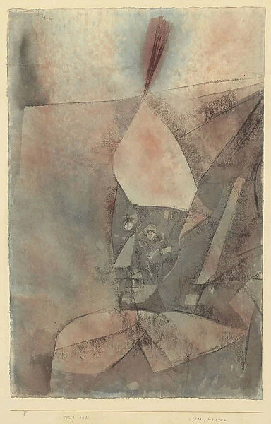 Alter Krieger (Old warrior), 1929. Creator: Klee, Paul (1879-1940)