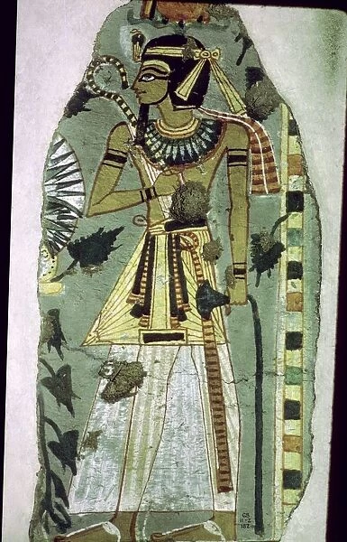 Egyptian wall-painting of Amenhotep I, 16th century BC