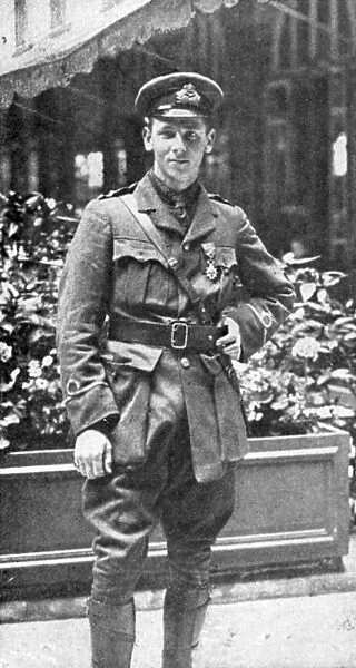 Flight-Lieutenant Rex Warneford VC, British pilot, 1915
