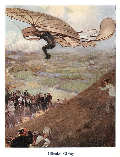 Otto Lilienthal, German aeronaut, early 20th century