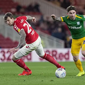 Middlesbrough vs PNE, Wednesday 13th March 2019