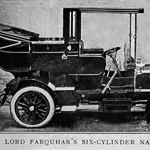 Six cylinder veteran Napier car, early 1900s
