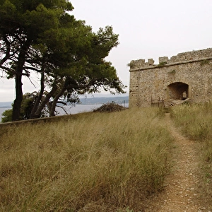Greece. Peloponesse. Pylos. Fortress of Niokastro. Ottoman c