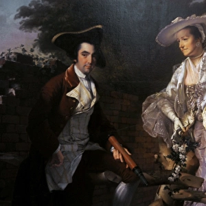 Peter Perez Burdett and his first wife Hannah, 1765, by Jose