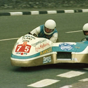 Cliff Pritchard & Ken Morgan (Yamaha) 1986 Sidecar TT