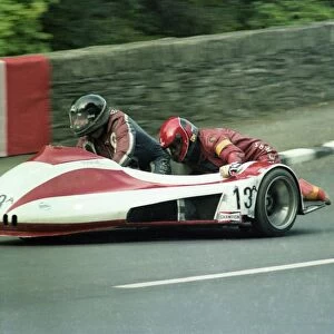 John Barker / Alan Langton (Yamaha) 1983 Sidecar TT
