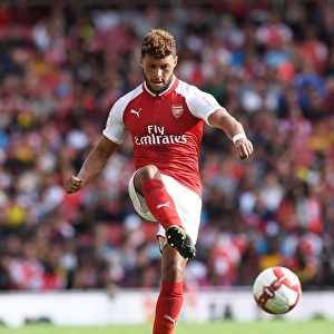 Alex Oxlade-Chamberlain: In Action for Arsenal against Sevilla, Emirates Cup 2017-18