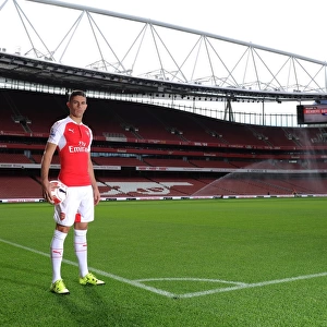 Arsenal First Team: Gabriel's Training Session at Emirates Stadium, July 2015