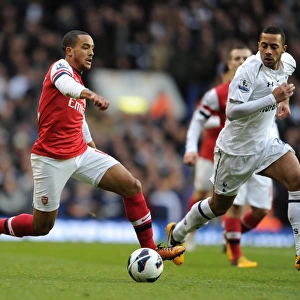 Theo Walcott (Arsenal) Mousa Dembele (Tottenham). Tottenham Hotspur 2: 1 Arsenal