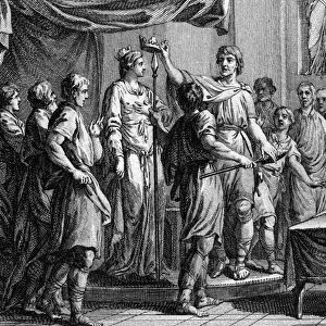 Establishment of the Salique Law, redigeed by Clovis in 508
