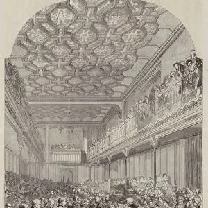 Marriage of Her Royal Highness the Princess Royal and His Royal Highness Prince Frederick William of Prussia in the Chapel Royal, St James s, 25 January 1858 (engraving)