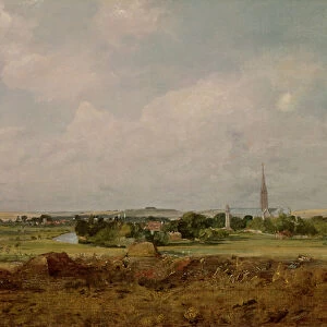 View of Salisbury (oil on canvas)