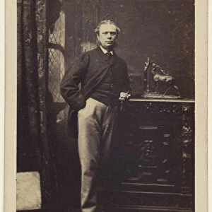 man standing Camille Silvy French 1834 1910 1866