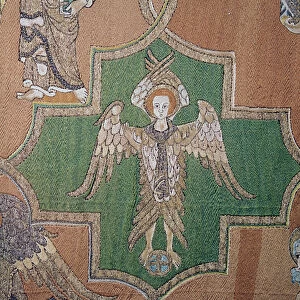 Detail of an angel from the Syon Cope, 14th century
