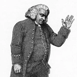 Dr Johnson, English man of letters, c1780