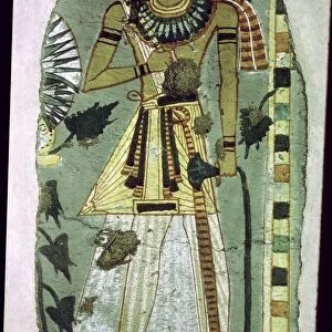 Egyptian wall-painting of Amenhotep I, 16th century BC