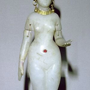 Female statuette, probably the Great Goddess of Babylon