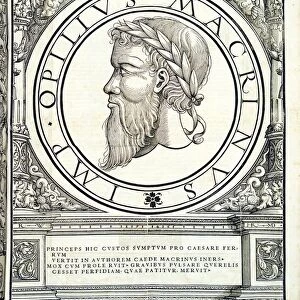 Opilius Macrinus (165 - 218 AD), 1559