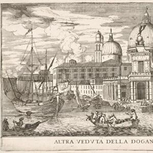 Plate 61: View of the customs house (Dogana da Mar) at the confluence of the Grand Canal