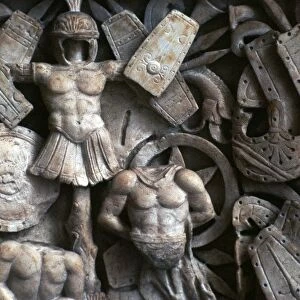 Roman relief of the trophies of war, 2nd century