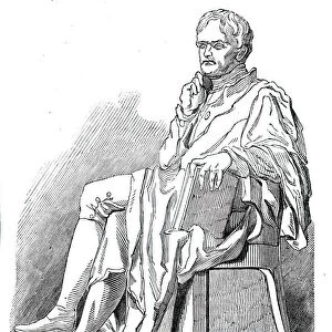 Statue of the late Dr. Dalton, 1844. Creator: Unknown