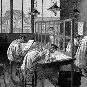 Students at l Ecole Centrale des Arts et Manufactures, Paris, 1887