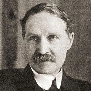 Andrew Bonar Law, 1858 - 1923, commonly called Bonar Law. British Conservative Party politician and Prime Minister. From Forty Wonderful Years, published 1938