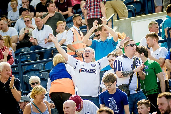 PNE Fans Cheers For North End