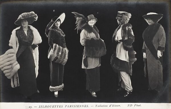1910s French Fashions (Women)