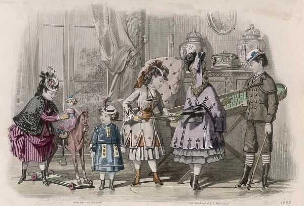 Child Fashions C. 1870