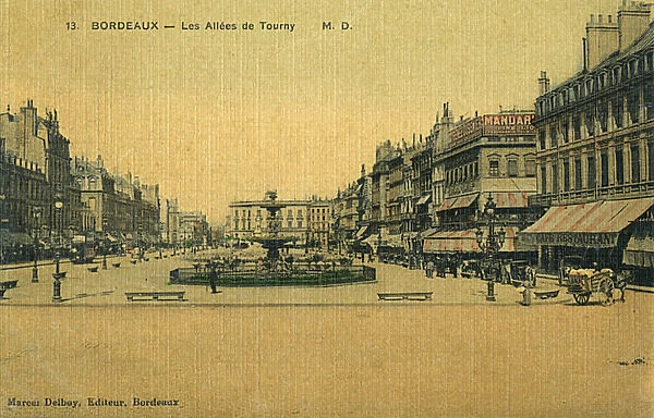 France - Bordeaux - Les Allees de Tourny