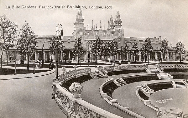 Franco-British Exhibition, White City - The Elite Gardens