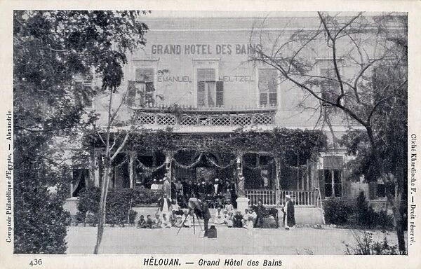 Grand Hotel des Bains in Helwan (Helouan), Egypt
