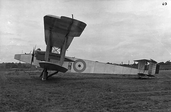Handley Page O  /  100 third prototype 1457 at Hendon