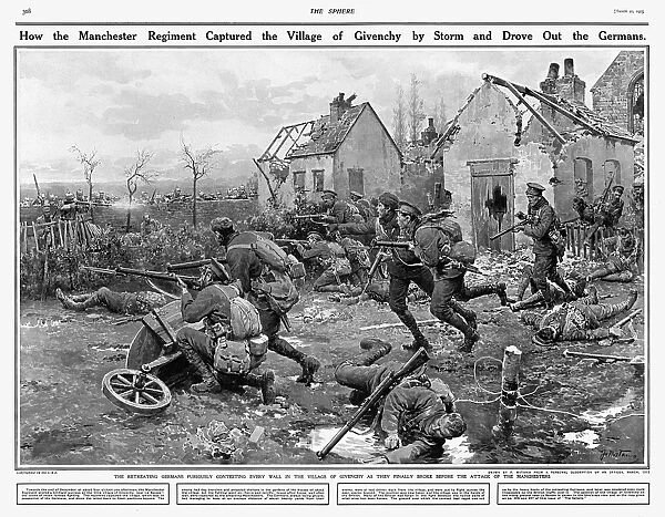 Manchester Regiment capture Givenchy 1914