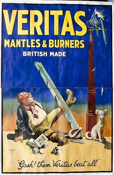 Poster, Veritas Mantles and Burners