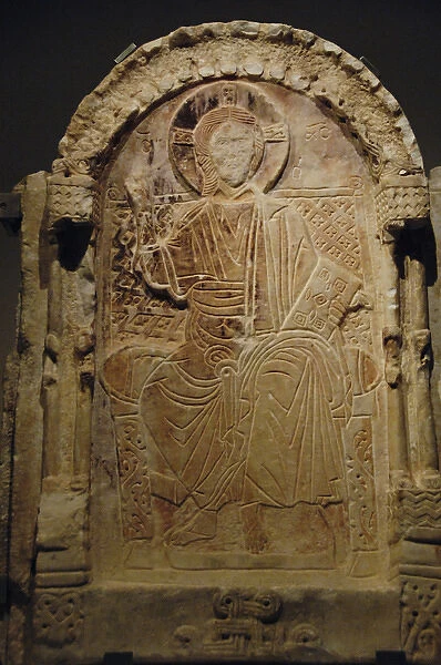 Proskynetarion with enthroned Christ