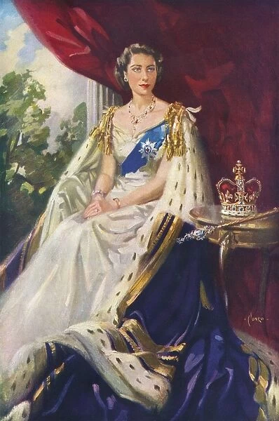 Queen Elizabeth II by Terence Cuneo