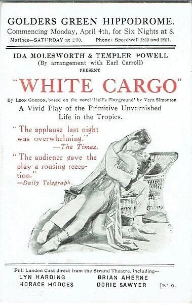 White Cargo by Leon Gordon