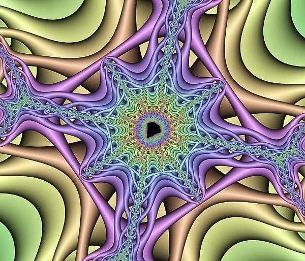 Computer-generated Mandelbrot fractal